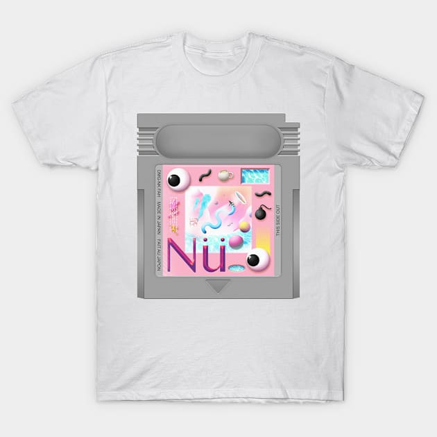 Chinese Nü Yr Game Cartridge T-Shirt by PopCarts